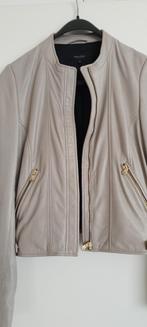 Nieuw lederen jasje CLAUDIA STRATER maat 38, Kleding | Dames, Jasjes, Kostuums en Pakken, Maat 38/40 (M), Beige, Claudia sträter