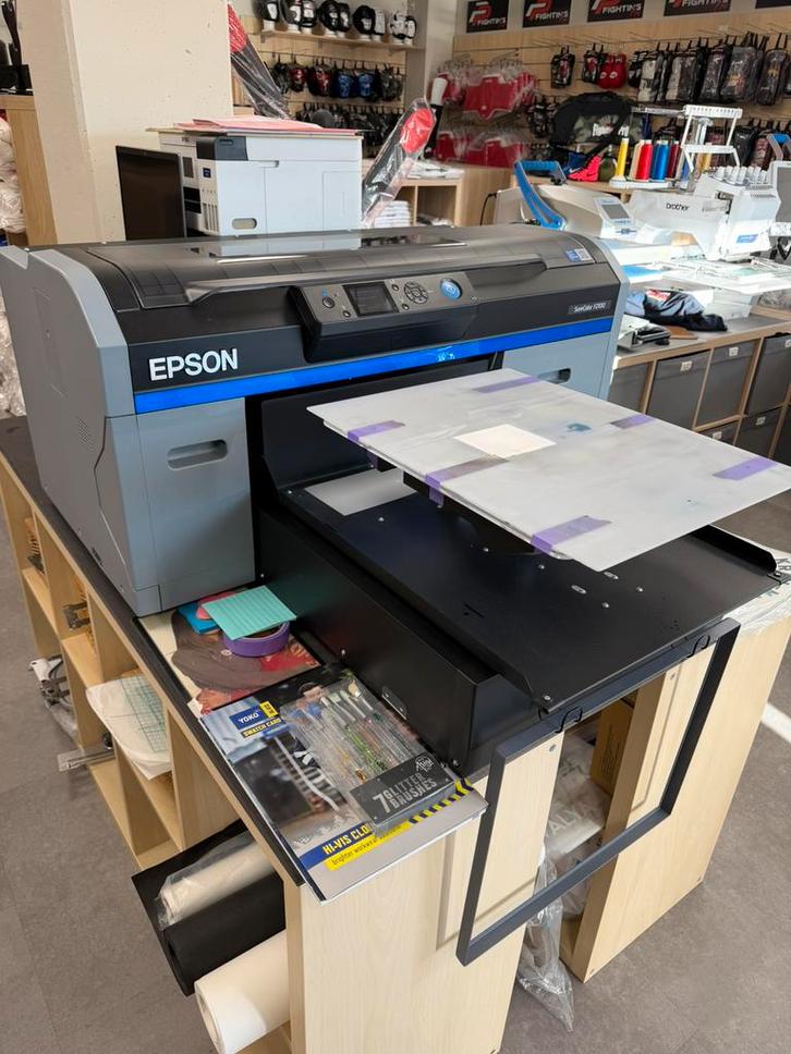 Machine Epson + four, Computers en Software, Printers, Gebruikt, Printer, Ophalen