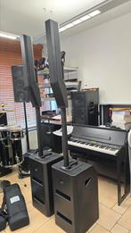 NIEUW!!! DJ-SET PEN ONE LINE ARRAY SPEAKERS 1500W, Ophalen, Nieuw, 120 watt of meer, Complete surroundset