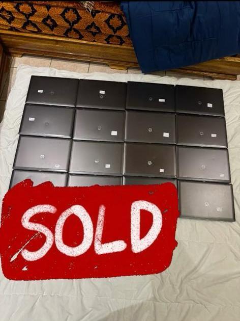 Partij laptops 13 stuks €500, Computers en Software, Windows Laptops, 8 GB, Ophalen