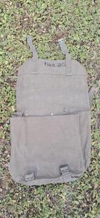 Zeldzame Belgische tas ABBL WW2 Matricule Chasseurs Ardennai