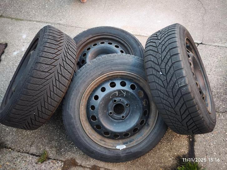 Kit hiver, Auto-onderdelen, Banden en Velgen, Banden en Velgen, Winterbanden, 15 inch, 185 mm, Personenwagen, Gebruikt, Ophalen