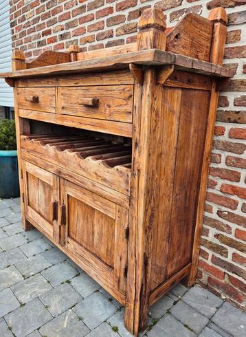 Kast Teak Keuken Buffet Dressoir Wijn Tuin Deco Tuinkast beschikbaar voor biedingen