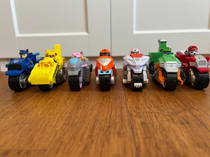 Paw Patrol – motopups, Kinderen en Baby's, Speelgoed | Actiefiguren, Gebruikt, Verzenden