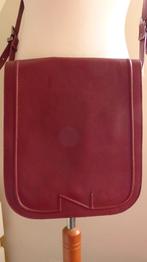 Nathan bordeaux tas, Handtassen en Accessoires, Tassen | Damestassen, Ophalen of Verzenden, Gebruikt, Overige kleuren, Overige typen