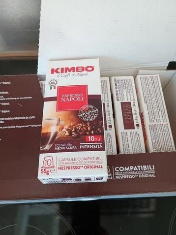 97 Capsules Kimbo pour Nespresso  beschikbaar voor biedingen
