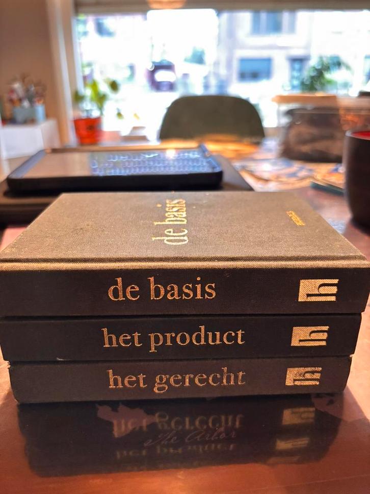 Trilogie De basis-het product-het gerecht, Boeken, Kookboeken, Ophalen