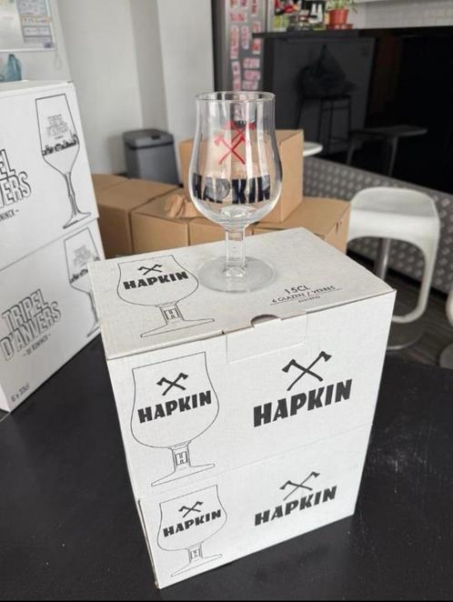 Glazen: Hapkin, Verzamelen, Biermerken, Nieuw, Glas of Glazen, Overige merken, Ophalen