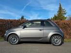 Fiat 500c Cabrio Lounge Turbo Twinair 105HP 2014, Autos, Cuir, Euro 6, Cabriolet, Boîte manuelle