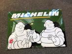 MICHELIN emaille reclamebord, Ophalen of Verzenden, Zo goed als nieuw, Reclamebord