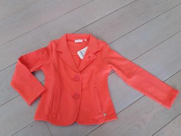 Prachtig nieuw vestje / Trui koraal met label 5 jaar - M110  beschikbaar voor biedingen
