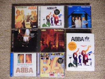 Abba cd Collection (7 cds) + 2dvd "ABBA-The Movie" beschikbaar voor biedingen
