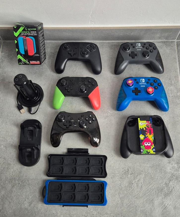 Switch-games en accessoires in uitstekende staat, Games en Spelcomputers, Spelcomputers | Nintendo Switch, Zo goed als nieuw, Ophalen