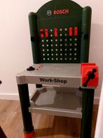 Bosh work-shop tafel met toebehoren (zaaf,hamer), Utilisé, Enlèvement ou Envoi