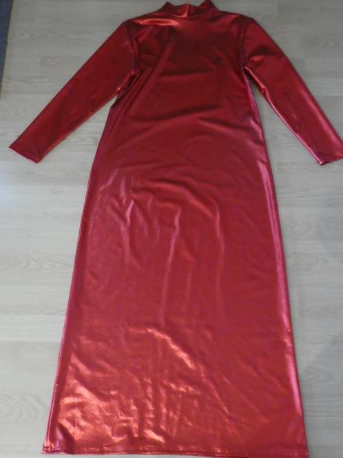 Maxi Jurk Wetlook Rood, Kleding | Dames, Jurken, Nieuw, Rood, Ophalen of Verzenden