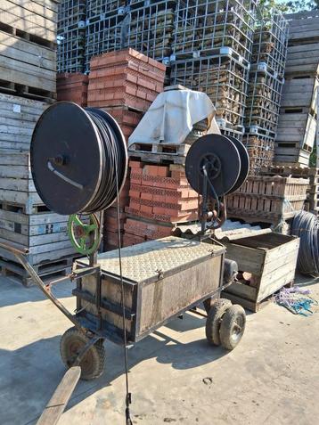 snoeiwagen - materiaal luchtdrukhaspels beschikbaar voor biedingen