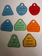 Oude fietsnummerplaten, Ophalen