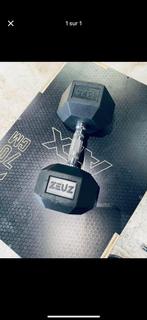 LOT : Haltères hexagonaux ZEUZ, Enlèvement, Comme neuf
