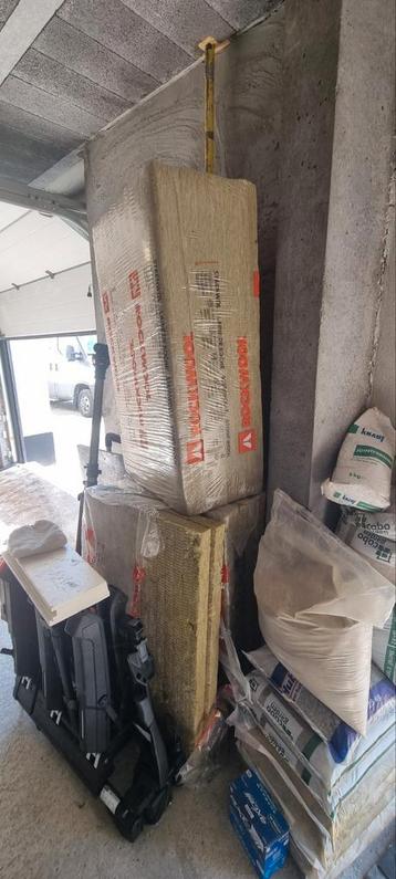 Panneaux laine de roche rockwool, Enlèvement, Comme neuf, Laine de roche