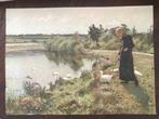 Kopie met gravure, Antiek en Kunst, Kunst | Tekeningen en Fotografie, Ophalen of Verzenden