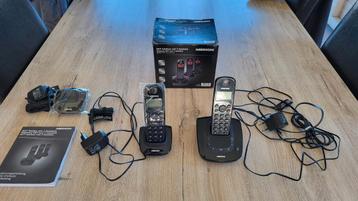 MEDION draadloze telefoon (DECT) met 2 handsets  beschikbaar voor biedingen