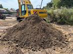 Zwart/gele grond GELADEN MET MACHINE regio As - Genk, Tuin en Terras, Aarde en Mest, Ophalen