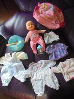Baby Born popje met tas en accesoires 1999, Kinderen en Baby's, Ophalen of Verzenden, Gebruikt, Babypop