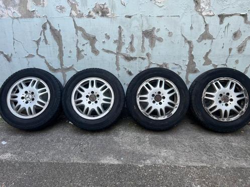 Velgen Mercedes met Continental banden, Auto-onderdelen, Banden en Velgen, Band(en), All Season, 16 inch, 205 mm, Bestelwagen