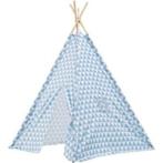 Luxe Tipi Tent TRIANGL blauw, Zo goed als nieuw, Ophalen