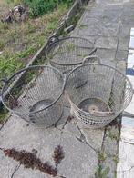 Antieke metalen manden 3stuks, Ophalen, Gebruikt