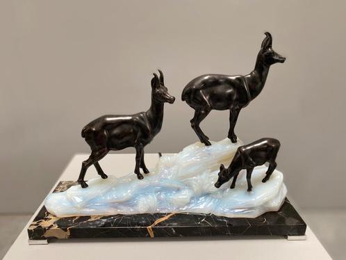 Art deco sculptuur, Antiek en Kunst, Kunst | Beelden en Houtsnijwerken, Ophalen
