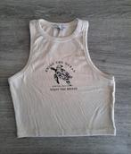 Topje Pull & Bear maat S, Beige, Ophalen of Verzenden, Gedragen, Maat 36 (S)