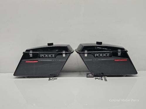 FLHP Police koffers Touring 1997-2013 Zwart, Motoren, Accessoires | Koffers en Tassen, Gebruikt, Ophalen of Verzenden