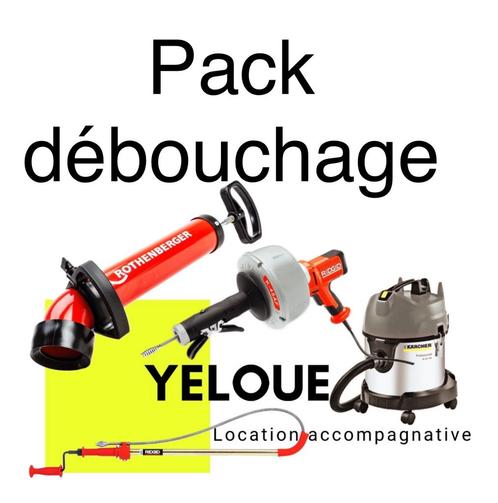 Pack Debouchage. Appareils sanitaire : 75€, Bricolage & Construction, Matériel de peinture