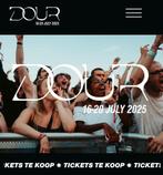 DOUR combi ticket incl camping en parking., Tickets en Kaartjes