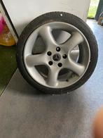 Mercedes 190 E  2300, Auto's, Mercedes-Benz, Euro 2, 4 deurs, Zwart, Bruin