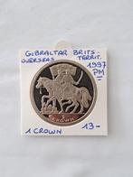 Gibraltar (Britisch overs.) 1 crown 1997 P.M !!!, Postzegels en Munten, Munten | Europa | Niet-Euromunten, Ophalen of Verzenden