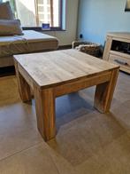 Salontafel HOUT, Ophalen, Gebruikt, 50 tot 100 cm, Vierkant