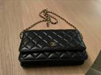 Chanel Handtas - Mini flap bag met gouden/leren kettting, Ophalen, Zo goed als nieuw, Handtas