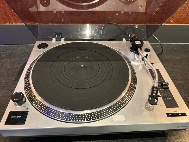 Nikkei direct drive draaitafel met USB, Muziek en Instrumenten, Dj-sets en Draaitafels, Zo goed als nieuw, Draaitafel, Overige merken