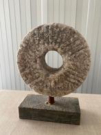 Mooi ornament in steen, Tuin en Terras, Ophalen, Zo goed als nieuw, Steen, Abstract beeld
