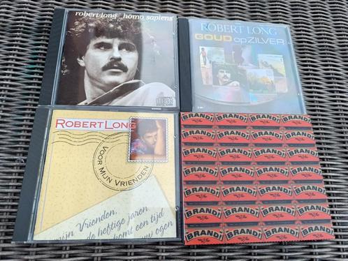 4 x Robert Long  (gesigneerd), CD & DVD, CD | Néerlandophone, Enlèvement ou Envoi