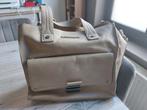 Grand sac + trousse beige Lulu Castagnette, Handtassen en Accessoires, Ophalen of Verzenden, Gebruikt, Beige