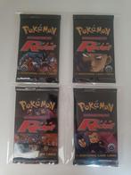 Pokémon Team rocket 1ST EDITION booster art set WOTC, Ophalen of Verzenden, Zo goed als nieuw, Booster, Foil