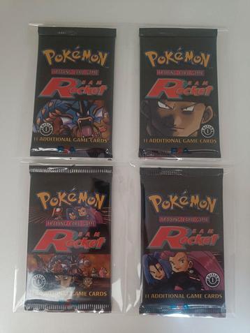 Team rocket Pokémon WOTC, Enlèvement ou Envoi, Comme neuf, Booster, Foil