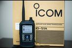 Icom ID-51A dualband portofoon - veel accessoires d-star gps, Comme neuf, 5 à 15 km, Enlèvement ou Envoi, Talkie-walkie ou Walkie-talkie