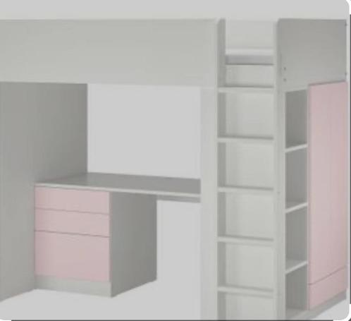 Stapelbed 90X200 met matras, Kinderen en Baby's, Kinderkamer | Stapelbedden en Hoogslapers, Zo goed als nieuw, Stapelbed, Ophalen