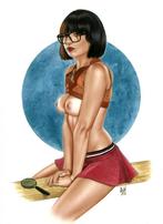 Ex-libris - Hot Velma Scooby Doo - Alex Miranda, Livres, Enlèvement ou Envoi