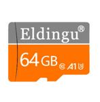 64 GB Geheugenkaart MicroSD A1 U3 Class10 Eldingu 64GB SD/TF, Audio, Tv en Foto, Foto | Geheugenkaarten, Nieuw, MicroSD, 64 GB