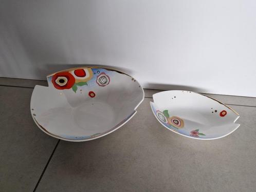 kom en schaaltje Féraud spring breeze Goebel, Huis en Inrichting, Keuken | Servies, Zo goed als nieuw, Kom(men), Porselein, Ophalen of Verzenden